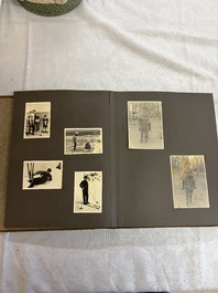 Five photo albums on the Imperial Japanese Navy, compiled by a naval captain, 1919-1940