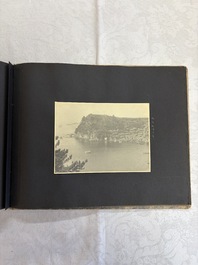 Five photo albums on the Imperial Japanese Navy, compiled by a naval captain, 1919-1940