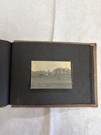 Five photo albums on the Imperial Japanese Navy, compiled by a naval captain, 1919-1940