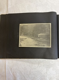 Five photo albums on the Imperial Japanese Navy, compiled by a naval captain, 1919-1940