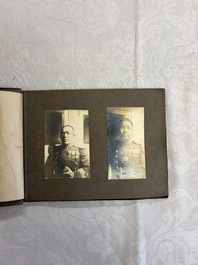 Five photo albums on the Imperial Japanese Navy, compiled by a naval captain, 1919-1940
