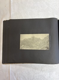 Five photo albums on the Imperial Japanese Navy, compiled by a naval captain, 1919-1940