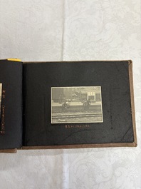 Five photo albums on the Imperial Japanese Navy, compiled by a naval captain, 1919-1940