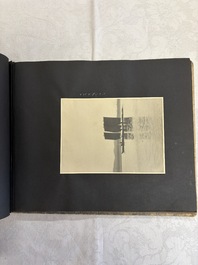 Five photo albums on the Imperial Japanese Navy, compiled by a naval captain, 1919-1940