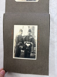Five photo albums on the Imperial Japanese Navy, compiled by a naval captain, 1919-1940
