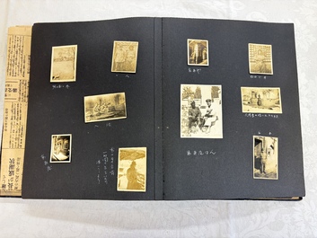 Three photo albums on the Imperial Japanese Army, Second Sino-Japanese War, 1937-1945