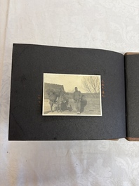 Five photo albums on the Imperial Japanese Navy, compiled by a naval captain, 1919-1940