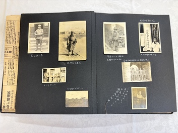 Three photo albums on the Imperial Japanese Army, Second Sino-Japanese War, 1937-1945