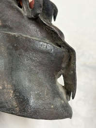 A Chinese bronze figure of Bodhisattva, Ming