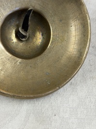 A varied collection of 14 Tibetan ritual utensils, 19/20th C.