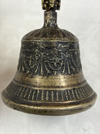 A varied collection of 14 Tibetan ritual utensils, 19/20th C.