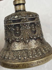A varied collection of 14 Tibetan ritual utensils, 19/20th C.