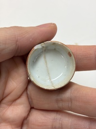 An extensive group of 23 Chinese Canton famille rose wares, 19th C.