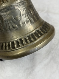A varied collection of 14 Tibetan ritual utensils, 19/20th C.