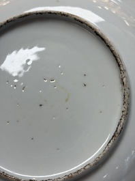 An extensive group of 23 Chinese Canton famille rose wares, 19th C.