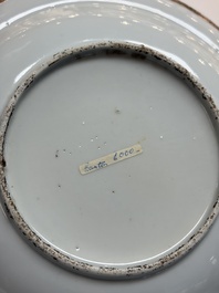 An extensive group of 23 Chinese Canton famille rose wares, 19th C.