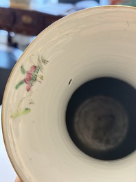 An extensive group of 23 Chinese Canton famille rose wares, 19th C.