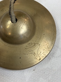 A varied collection of 14 Tibetan ritual utensils, 19/20th C.