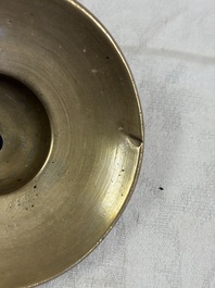 A varied collection of 14 Tibetan ritual utensils, 19/20th C.