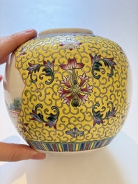 Ten Chinese famille rose and verte wares, Qianlong and Jing De Zhen 景德鎮 marks, 20th C.