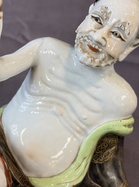 A group of 14 Chinese and Samson, Paris porcelain wares, 18/19th C.