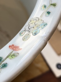 A pair of Chinese famille rose Dayazhai-style 'Dragon' jardini&egrave;res, 20th C.