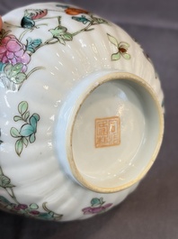 A group of 14 Chinese and Samson, Paris porcelain wares, 18/19th C.