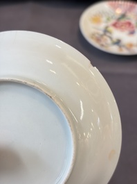 A group of 14 Chinese and Samson, Paris porcelain wares, 18/19th C.