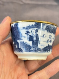 A group of 14 Chinese and Samson, Paris porcelain wares, 18/19th C.