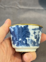 A group of 14 Chinese and Samson, Paris porcelain wares, 18/19th C.