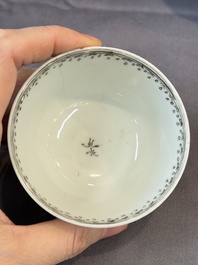 A group of 14 Chinese and Samson, Paris porcelain wares, 18/19th C.