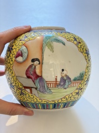 Ten Chinese famille rose and verte wares, Qianlong and Jing De Zhen 景德鎮 marks, 20th C.