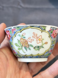 A group of 14 Chinese and Samson, Paris porcelain wares, 18/19th C.