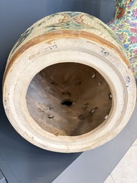 A Vietnamese Bien Hoa pottery garden seat, 20th C.