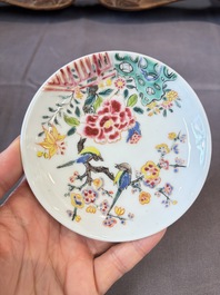 A group of 14 Chinese and Samson, Paris porcelain wares, 18/19th C.