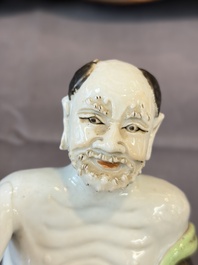 A group of 14 Chinese and Samson, Paris porcelain wares, 18/19th C.