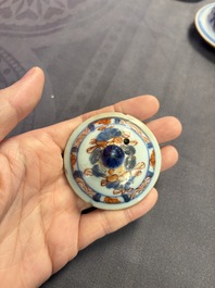 A large collection of 47 Chinese covers and lids, 18/20th C.