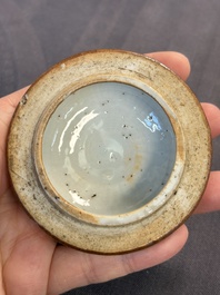 A large collection of 47 Chinese covers and lids, 18/20th C.