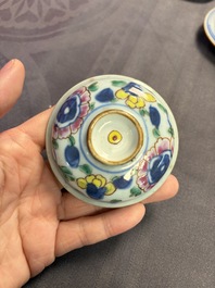 A large collection of 47 Chinese covers and lids, 18/20th C.