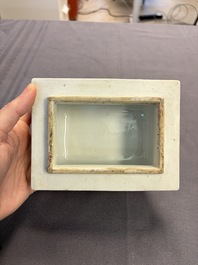 A large collection of 47 Chinese covers and lids, 18/20th C.