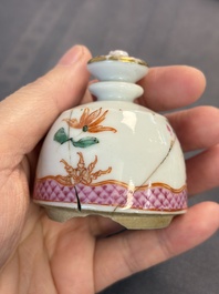 A large collection of 47 Chinese covers and lids, 18/20th C.