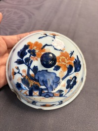 A large collection of 47 Chinese covers and lids, 18/20th C.