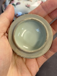 A large collection of 47 Chinese covers and lids, 18/20th C.
