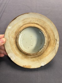 A large collection of 47 Chinese covers and lids, 18/20th C.