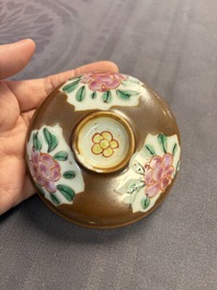 A large collection of 47 Chinese covers and lids, 18/20th C.
