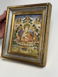 A Tibetan 'Padmasambhava' thangka, 19/20th C.