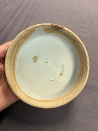 A large collection of 47 Chinese covers and lids, 18/20th C.