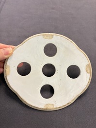 A large collection of 47 Chinese covers and lids, 18/20th C.