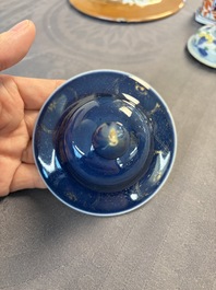 A large collection of 47 Chinese covers and lids, 18/20th C.