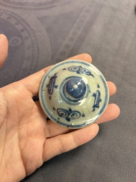 A large collection of 47 Chinese covers and lids, 18/20th C.